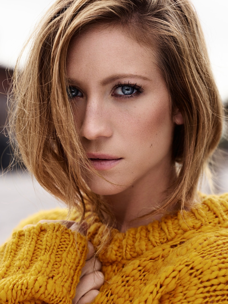 women, short hair, Brittany Snow, face, 2K, blue eyes, actress