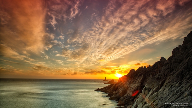 2K, raz, du, pointe, Sunrises/Sunsets, brittany, france