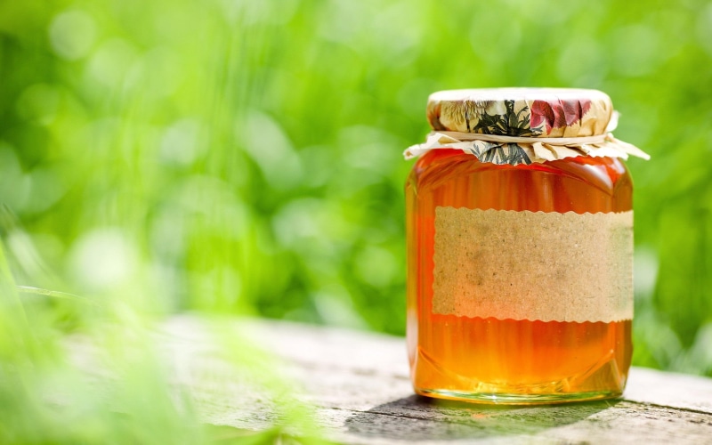 food, jar, 2K, honey, sweets, 3d and abstract