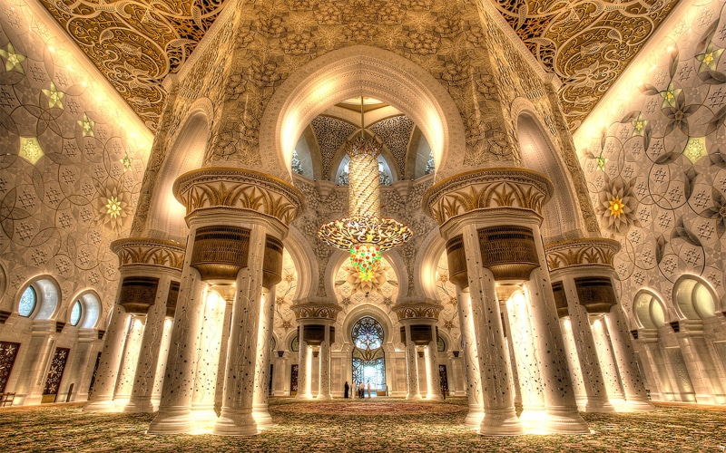 hall, 1080P, desktop, abu, main, hd, grand, mosque, zayed, dhabi, backgrounds, design, sheikh, interior
