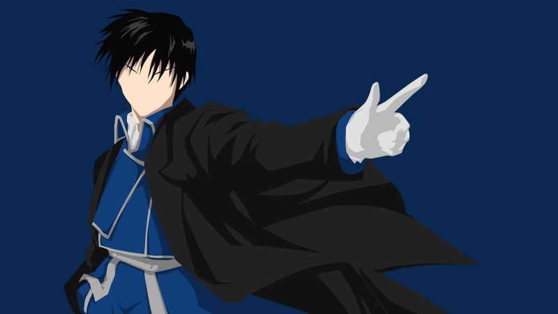 Fullmetal Alchemist: Brotherhood, 4K, Full Metal Alchemist, Roy Mustang