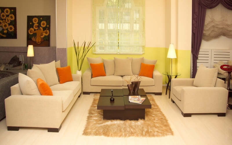home, comfortable, electric lamp, couches, home Interior, seat, gray, no People, furniture, table, cushion, pillow, living Room, indoors, decoration, neat