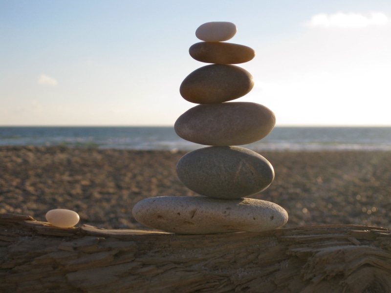 meditation, tranquility, cairn, harmony, zen, stones, zen-like, no people, solid, 2K, stack Rock, stability, sky, nature, rock - Object, tranquil Scene