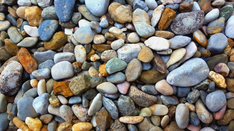 sport, stone, top, sea, standing, rockz, vacation, rock, pebble, stand out, young, stone - object, 2K, blue, girl, achievement, beach, large group of objects