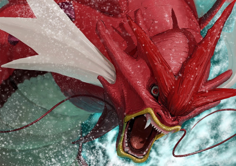 1080P, Pokémon, Shiny Pokémon, Gyarados (Pokémon)