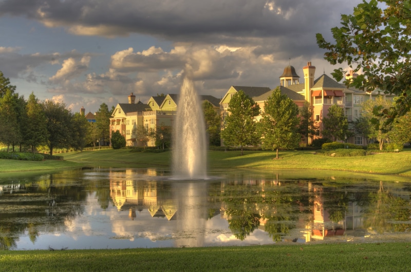 architecture, house, HDR, outdoor, Pentax, Florida, daytime, 4K, fountain, Orlando, Lake Buena Vista, Saratoga Springs, Resort, concrete, springs, Vacation