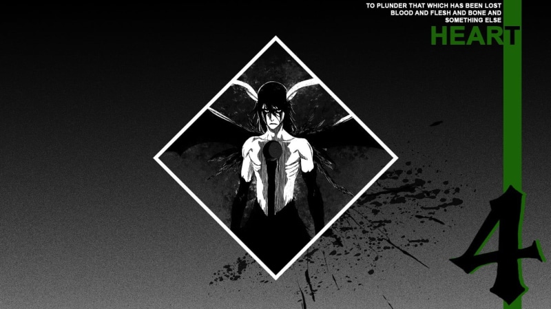 anime, no people, representation, character, male likeness, sign, digital composite, Ulquiorra Cifer, Espada, Murcielago Manga, night, triangle shape, nature