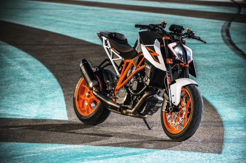 sunlight, land vehicle, no people, street, close-up, black color, city, red, nature, road, wheel, ktm 1290 super duke r  in hd quality, motorcycle, mode of transportation