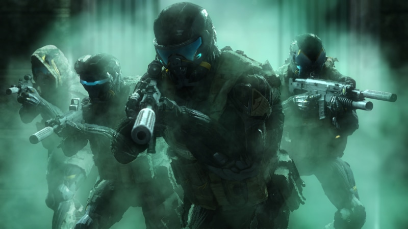4K, game, poster, Warface, Crysis, Nanosuit, 4K