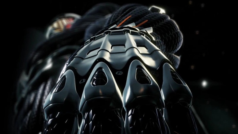 gloves, Crysis, obscured face, close-up, disguise, focus on foreground, mask - disguise, gray, clothing, men, mask, adult, waist up, hood - clothing, black