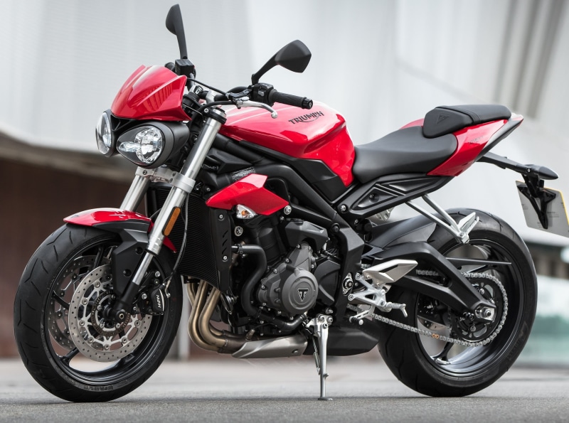 2016, street, triple, triumph, 2K