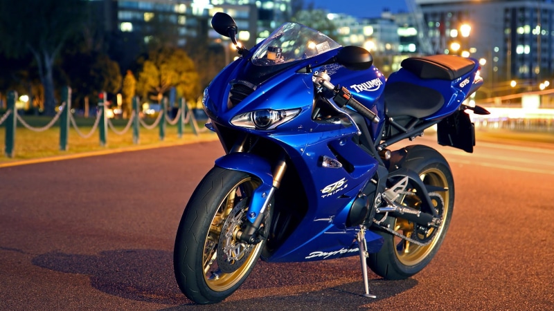 vehicle, Triumph, motorcycle, 1080P, Triumph Daytona