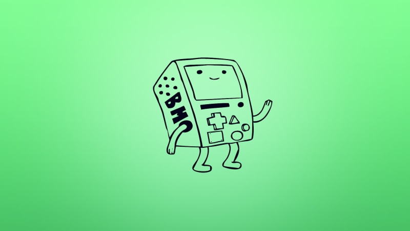 equipment, green color, computer, lighting equipment, adventure time, technology, BMO, ideas, light bulb, time, vector, gambling, adventure, electricity