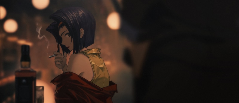 2K, Faye Valentine, Cowboy Bebop, smoking, anime girls, smoke