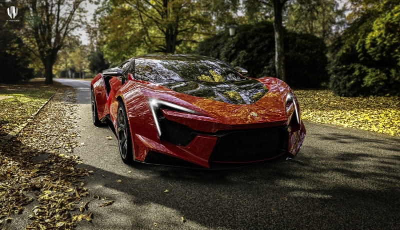 vehicle, sunlight, nature, car, land, plant, Fenyr Supersport, focus on foreground, 1080P, shadow, mode of transportation, luxury, transportation, street