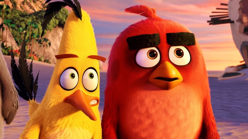 Cartoon, Angry, Birds, 1080P, Movie