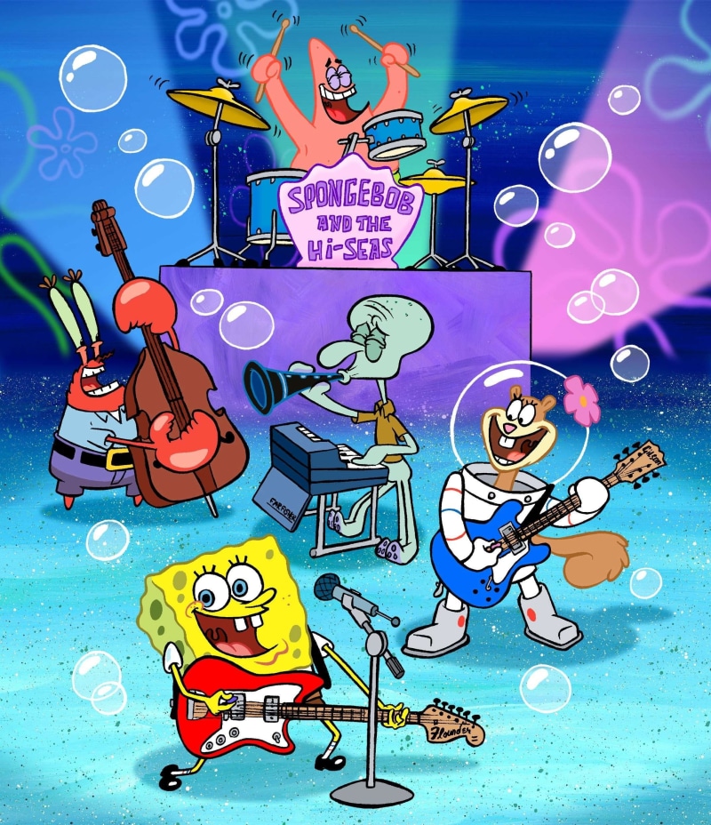 cartoon, animation, 1080P, squarepants, spongebob, family