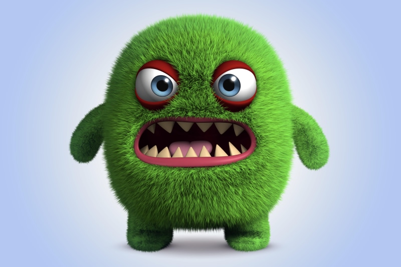 monsters, d, graphics, 4K, inc, 3d graphics, cartoons