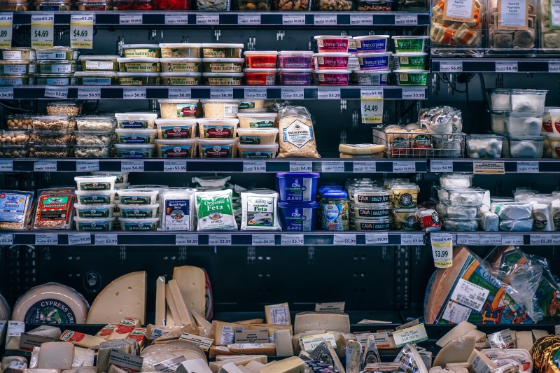 variation, bottle, supermarket, multi colored, collection, store, dairy, still life, abundance, grocery, cheese, packet, container, consumerism, indoors
