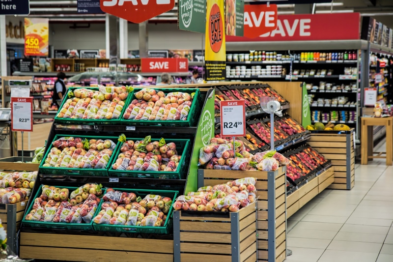 sale, shelf, city, products, local, sell, branding, healthy eating, groceries, consumerism, shelves, grocery, consumer, buy, arrangement, food and drink