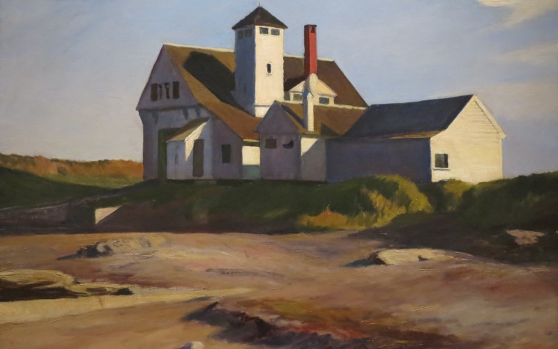 1929, Coast Guard Station, Edward Hopper, 2K