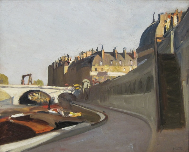 Edward Hopper, 1909, Grands Augustins, 1080P, The Dock of the