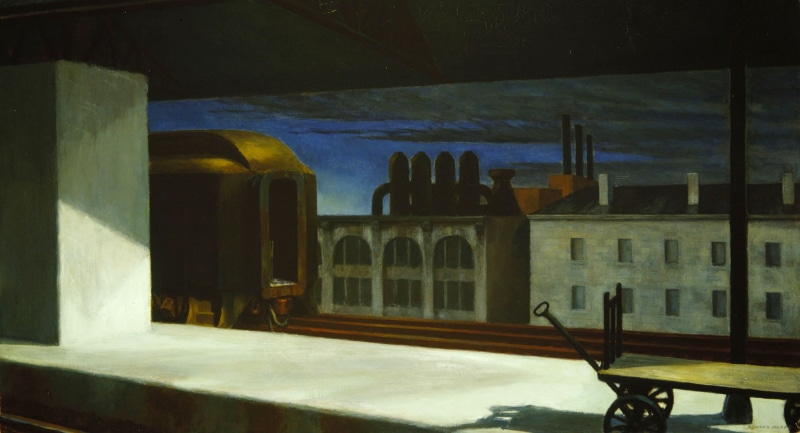 1942, Dawn In Pennsylvania, 1080P, Edward Hopper