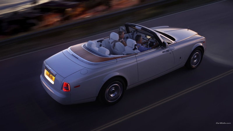 motor vehicle, modern, road, toy, communication, mode of transportation, road trip, land vehicle, British cars, luxury cars, 1080P, coupe, driving, Rolls-Royce Phantom Drophead