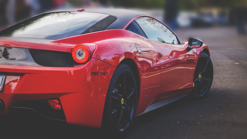 vehicle, red, Ferrari, red cars, car, 4K, Ferrari 458 Italia