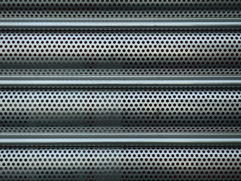 gray, protection, perforated sheet, hole, business, pattern, safety, sheet, no people, silver colored, technology, geometric shape, holes, textured, roller shutter