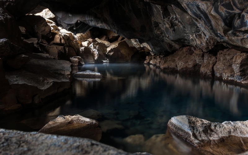 formation, day, nature, rock formation, cave, rock - object, tranquility, beauty in nature, outdoors, no people, geology, rock, tranquil scene, reflection
