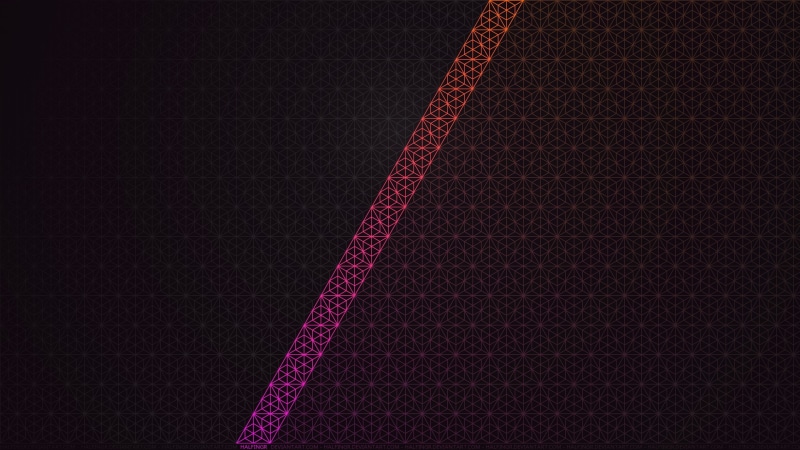 hexagon, simple background, digital art, Zune, texture, pattern, 2K