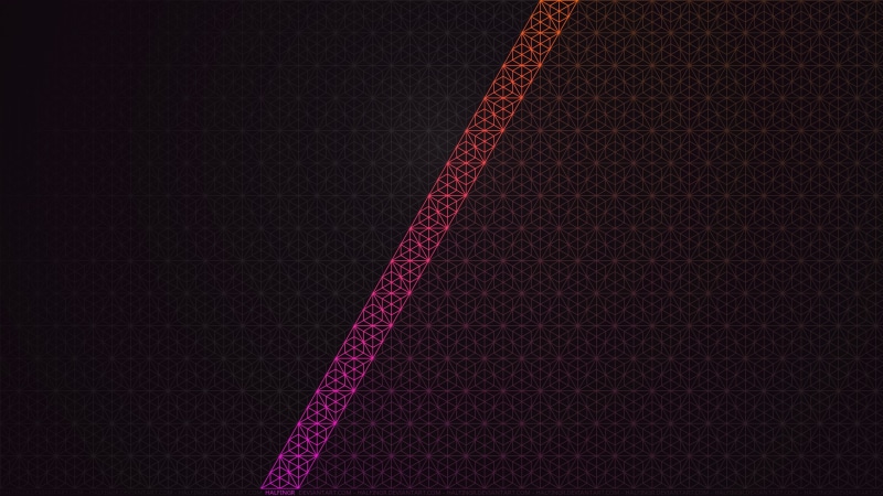 close-up, space, no People, pattern, dark, diagonal, indoors, studio shot, pink color, background, mesh, material, metal, black Color, minimalism, backdrop