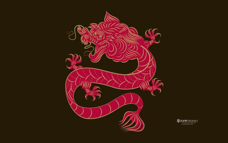 Year Of The Dragon, 1080P, Zune, Products, Zodiac, Dragon