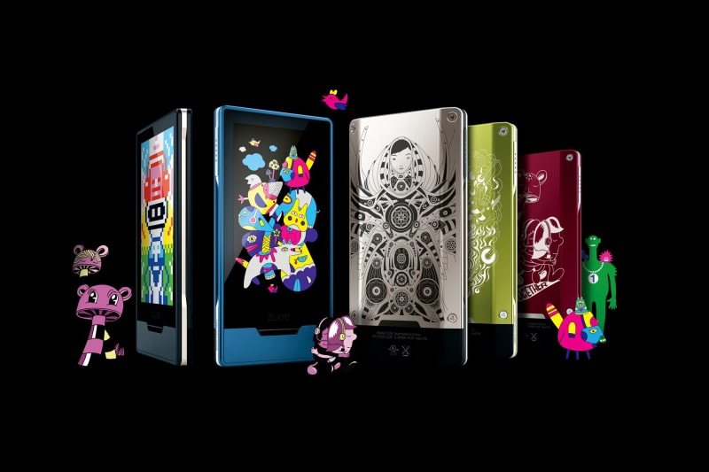 Microsoft Zune, zune originals, graphics, 1080P, design
