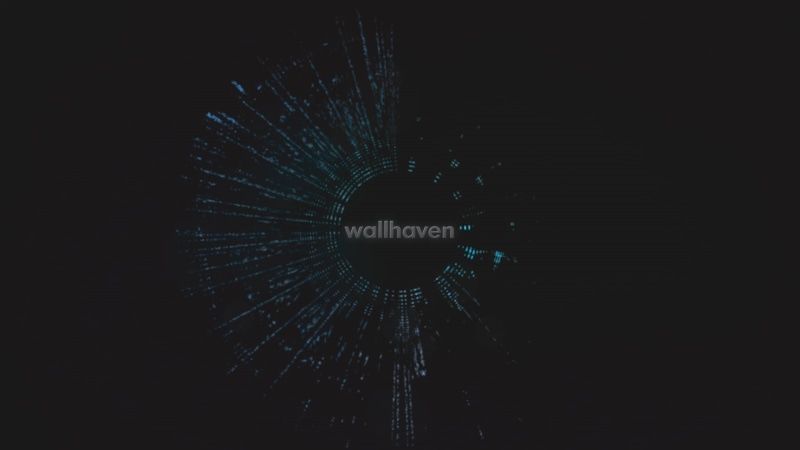 simple, gray, 1080P, wallhaven, blue