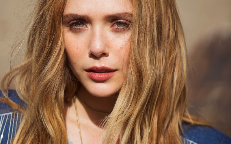 olsen, young adult, young women, focus on foreground, blond hair, long hair, beautiful woman, human face, beauty, portrait, 4K, film, elizabeth, adult