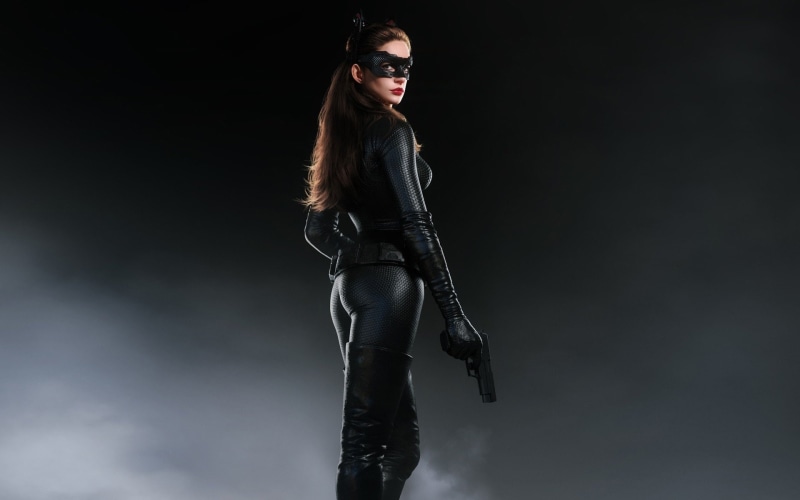 fashion, young women, Anne Hathaway, three quarter length, young adult, long hair, clothing, Batman, sunglasses, The Dark Knight Rises, adult, portrait