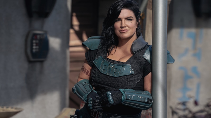actress, brunette, The Mandalorian, 4K, Gina Carano