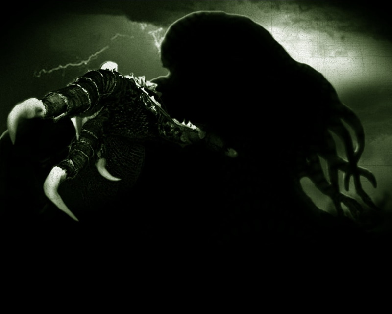Cthulhu, horror, 720P, artwork, H. P. Lovecraft