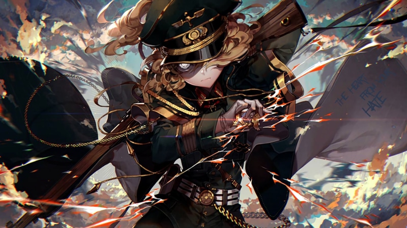 Tanya Degurechaff, Anime, Youjo Senki, 1080P