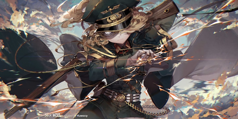 animal, Tanya Degurechaff, Youjo Senki, outdoors, haired, land, focus on foreground, backgrounds, sunlight, no people, plant part, coat, 1080P, character