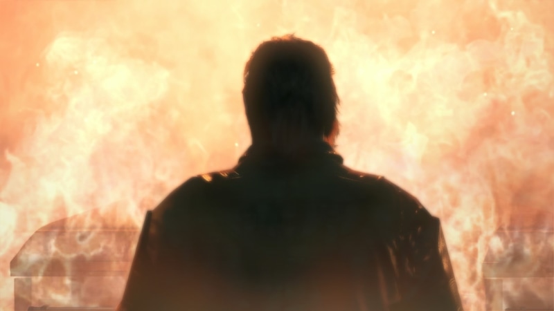women, Big Boss, digital composite, illuminated, heat - temperature, rear view, 1080P, one person, fire, silhouette, night, hairstyle, real people, headshot