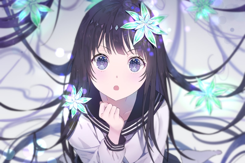 Hyouka, 4K, Anime, Eru Chitanda