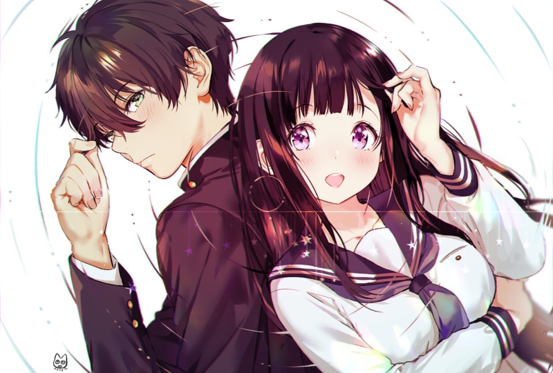 Eru Chitanda, 1080P, Anime, Hyouka, Hōtarō Oreki