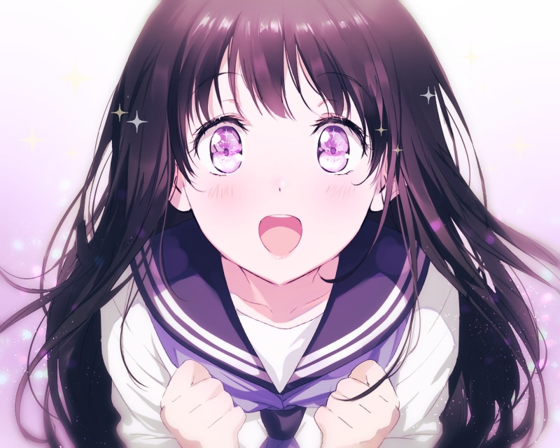 Hyouka, Anime, Eru Chitanda, 720P