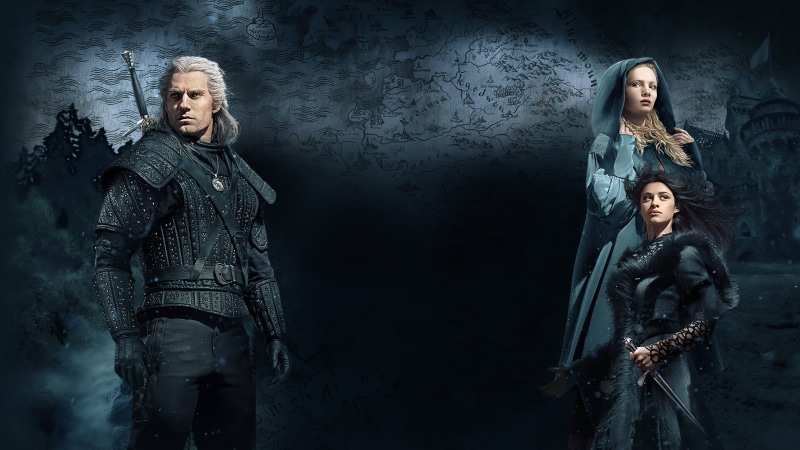 Ciri (The Witcher), Freya Allan, The Witcher (TV Show), Yennefer of Vengerberg, 4K, The Witcher, Geralt of Rivia, Henry Cavill, TV Show, Anya Chalotra