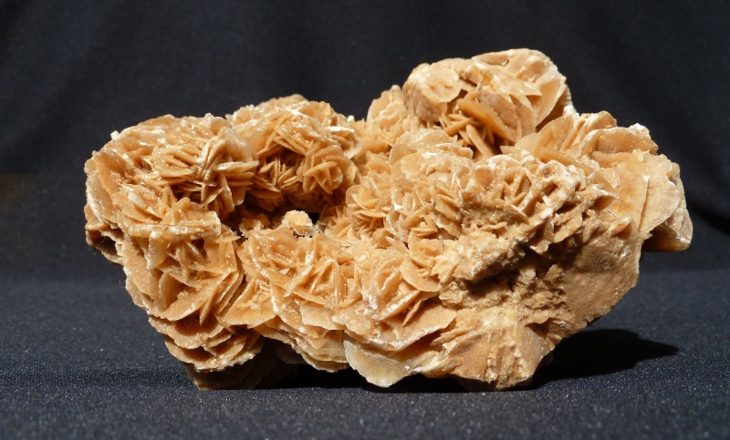 indoors, brown, healthy eating, barite rose, decorate, still life, decoration, decorative, rocks, naturopathy, focus on foreground, crystal, nature, sand color