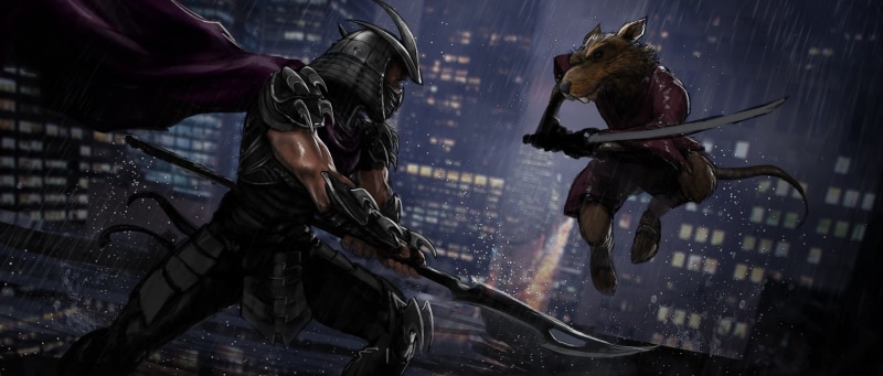 shredder, 1080P, splinter, Teenage Mutant Ninja Turtles, tmnt