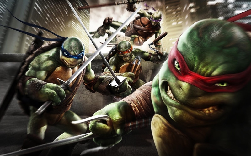 1080P, turtles, mutant, teenage, ninja, shadows, Teenage Mutant Ninja Turtles